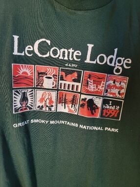 Vintage Great Smoky Mountains National Park Long Sleeve Shirt - 1997 - XL